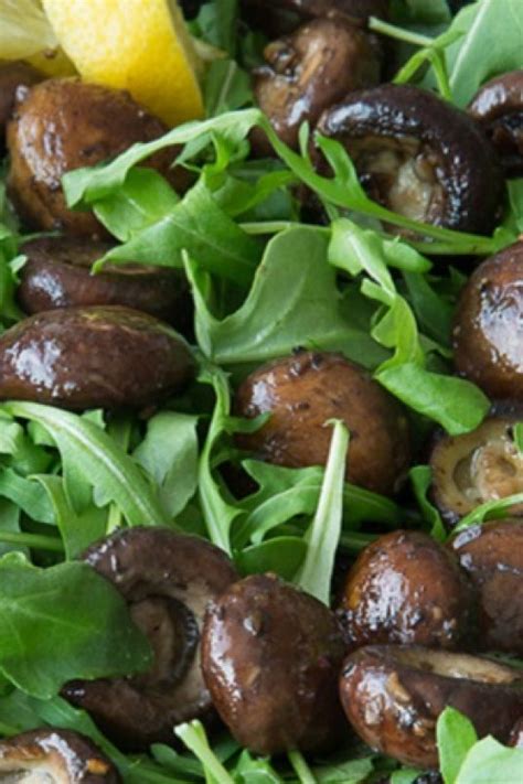 Pan Roasted Mushroom Salad Mushroom Recipes