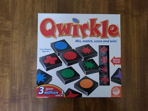 Qwirkle Tile Based Game Review Bunny Gamer