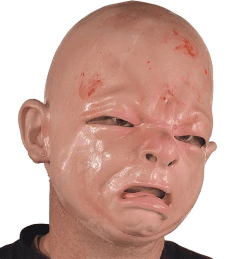 Creepy Baby Doll Horror Realistic Mask Halloween Mask