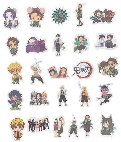 146 Pcs Demon Slayer Stickers Kimetsu No Yaiba Anime Sticker Buy