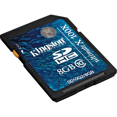 Kingston 8gb Sdhc Memory Card Gen 2 Ultimate X Class 10