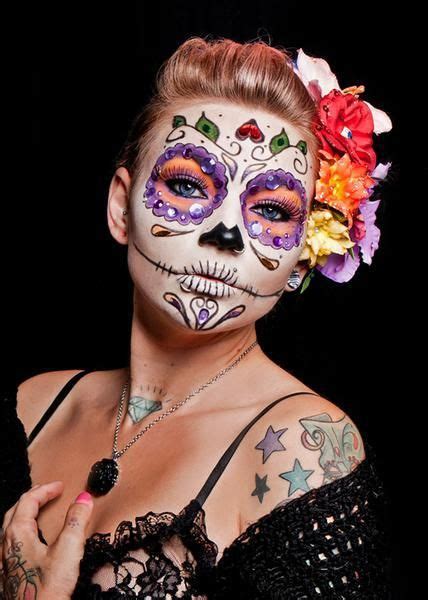Beautiful Tried To Do This For Halloween Halloween Makeup Sugar Skull Sugar Skull Face