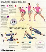 Images of Exercises Before Running