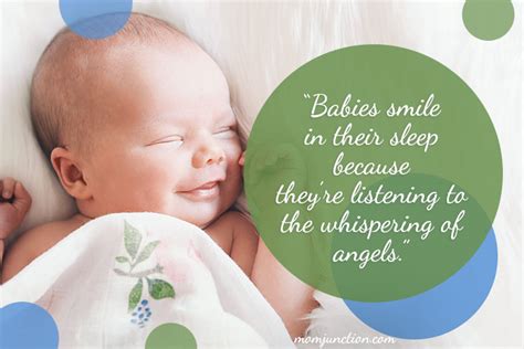 Baby first smile famous quotes & sayings: 30 Baby's Quotes And Sayings Images - Wish Me On