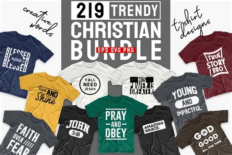 Christian T Shirt Design Templates