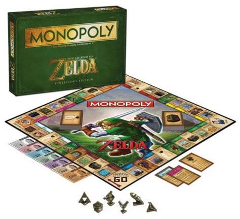 Monopoly Legend Of Zelda Collectors Edition Boardgame 1 Each Pay
