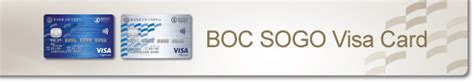 Swift code for each boc credit card (international) ltd is unique from other banks and provides the widest and broadest coverage of national bank. BOC Credit Card (International) Ltd. - BOC SOGO Visa Card