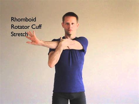 Rhomboid Rotator Cuff Trapezius Stretch Active Isolated Stretching
