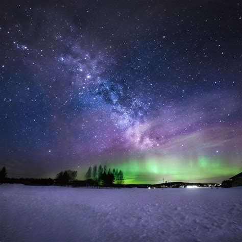 Epic Night See The Northern Lights Landscape Photos
