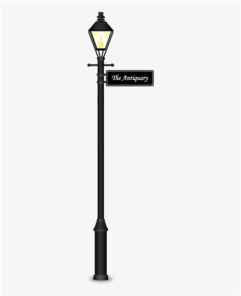 Lamp Post Graphic3 Lamp Post Street Sign Png Transparent Png