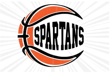 Spartans Basketball Svg Svg Basketball