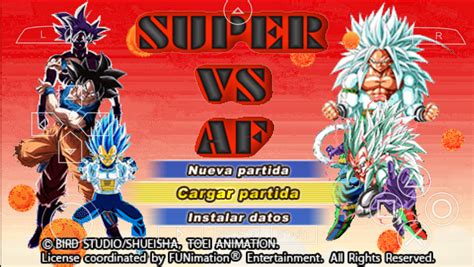 Dragon ball z dokkan battle is a mobile rpg for dragon ball lovers to collect db cards in their phones as well! Dragon Ball Super Vs AF PSP Android Game - Evolution Of Games