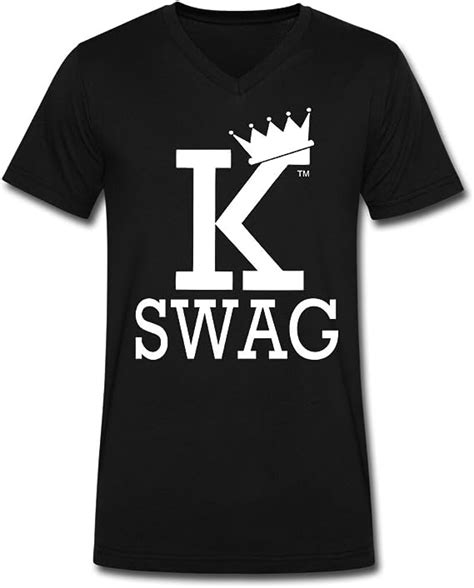 King Of Swag T Shirt Black Men 2016 Xxl