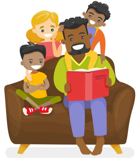 5100 Parent Reading To Child Stock Illustrations Royalty Free Vector