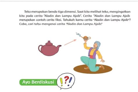 Kunci Jawaban Tema 8 Kelas 4 SD Halaman 137 Cerita Aladin Dan Lampu