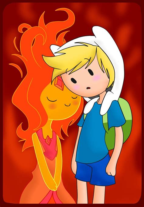 Flame Princess And Finn By ~lord Hon On Deviantart Flame Princess Adventure Time Anime