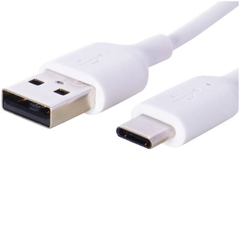 Onn Usb Type C To Usb Type A Cable 3 Feet White Walmart Inventory