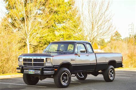 1993 Dodge Ram W250 Club Cab Long Bed 4wd 59l Cummins Turbo Diesel 12