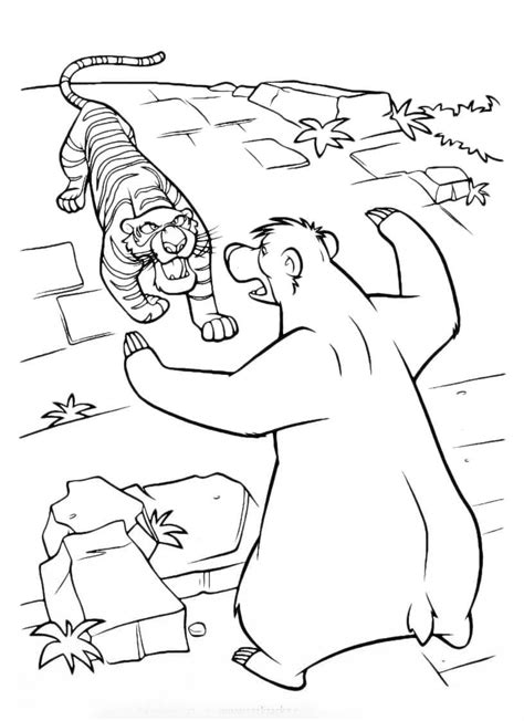 Jungle Book Coloring Pages Free Coloring Pages For Kids