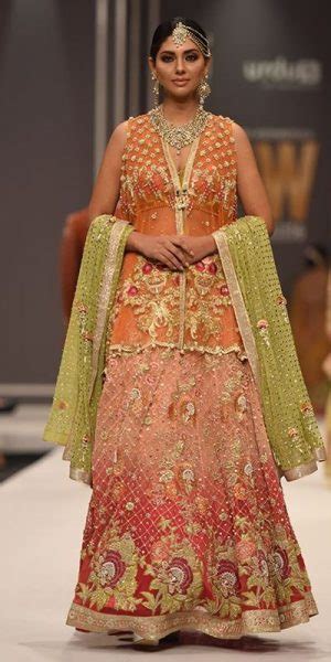 Top 10 Popular Pakistani Designers Bridal Dresses Collection 2017 2018