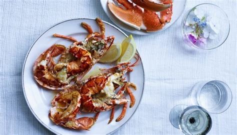 Barbecued Lobster Recipe With Smoked Butter Thetasteie