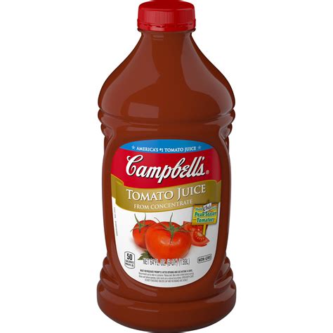 Campbells Tomato Juice 64 Oz
