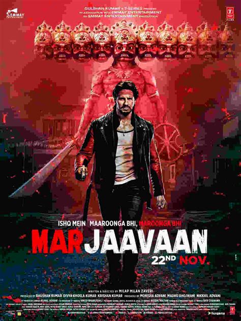 Marjaavaan Trailer Review A Romance Thriller With Full Of Action