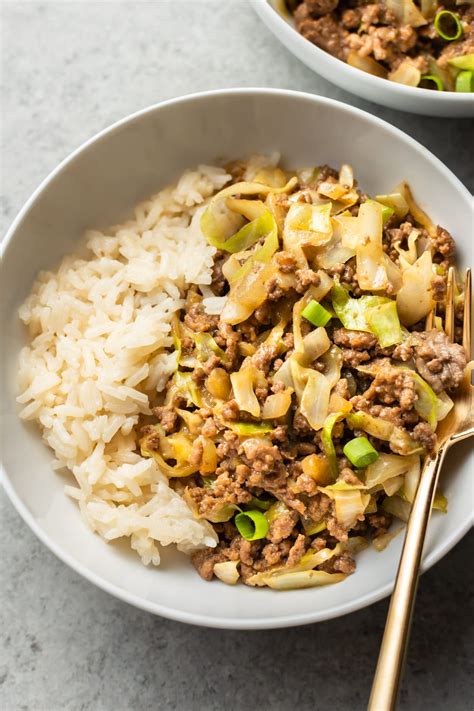 Youll Love This Simple Ground Beef And Cabbage Stir Fry Recipe Its
