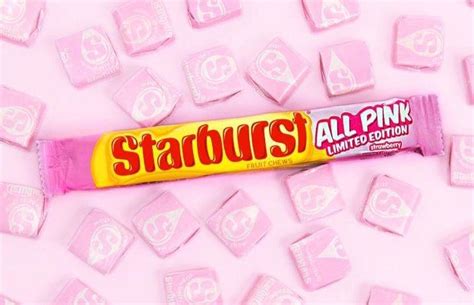 Starburst Unveils All Pink Candy Packs Merch
