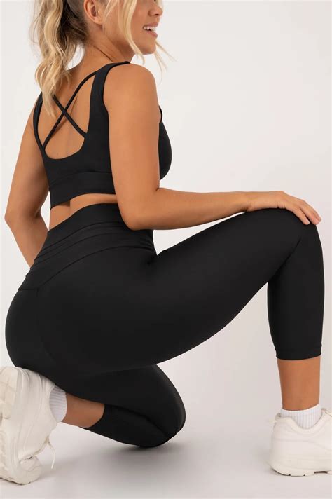 Black Active Tagged Booty Enhancement Booty Scrunch Exoticathletica