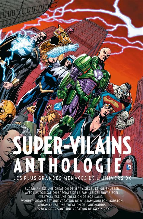 Super Vilains Anthologie Super Vilains Anthologie Tpb Hardcover Cartonn E Urban Comics
