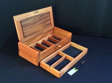 Buy Custom Small Wood Jewelry Box Made To Order From David Klenk