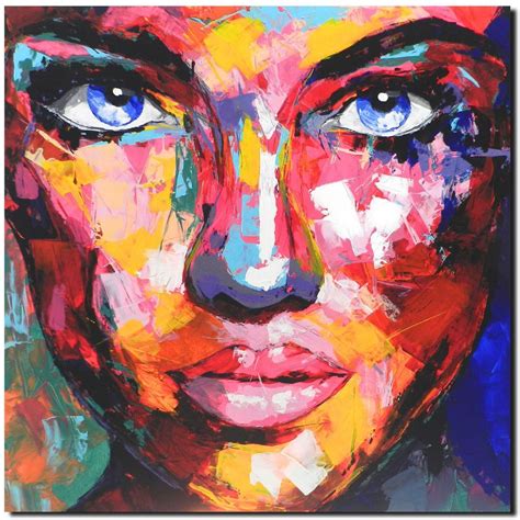 Easy Abstract Face Painting On Canvas It Always Yields Stunning