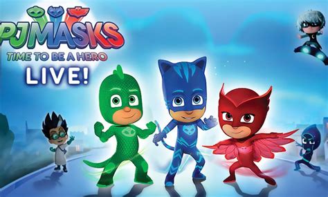 Pj Masks Live Time To Be A Pj Masks Live Time To Be A Hero