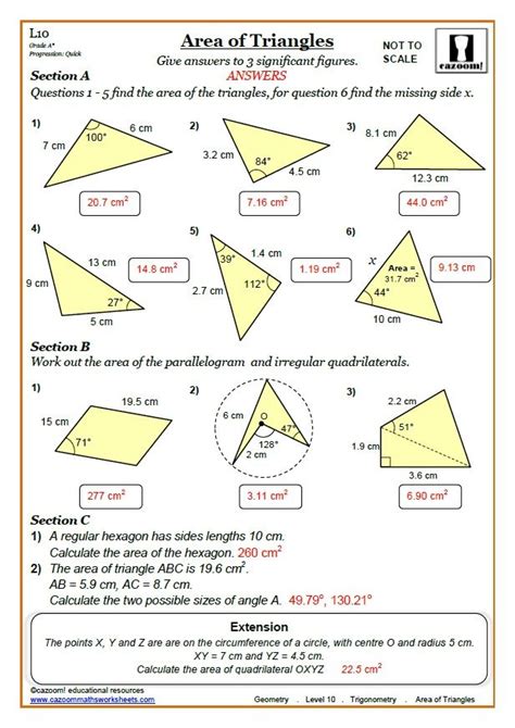 You are the protagonist of your own life. Trigonometry Worksheets with Answers | Trigonometry ...