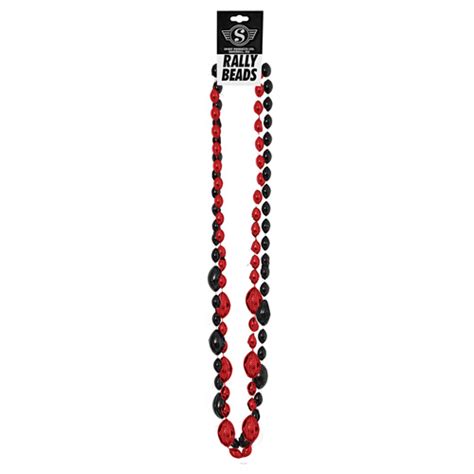 Shopaztecs Rally Beads Red And Black Football