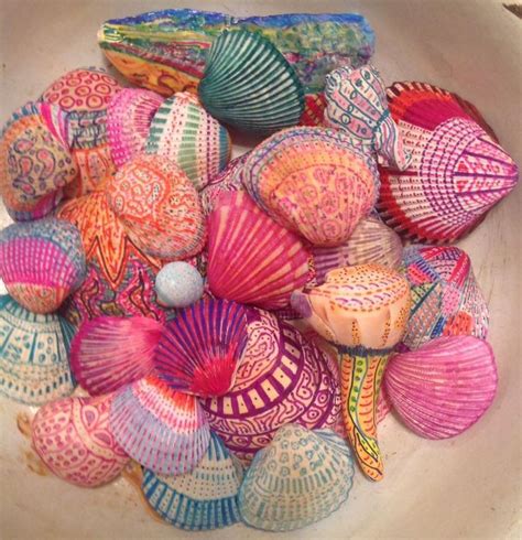 17 Best Images About Sharpie Seashells On Pinterest Sea Shells Hand