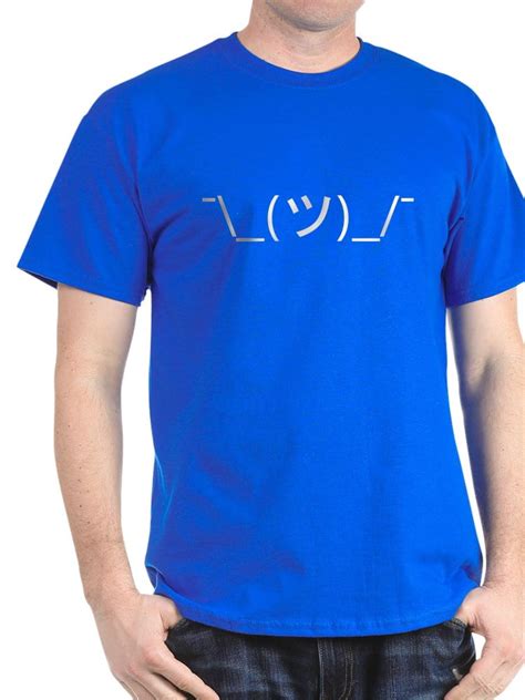 Shrug Emoticon Japanese Kaomoji T Shirt 100 Cotton T Shirt