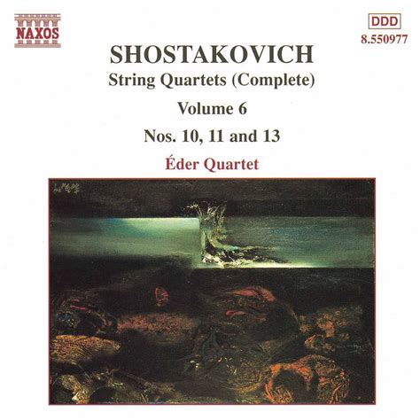 Shostakovich String Quartets Nos 10 11 And 13 Cd Opus3a