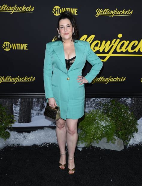 Melanie Lynksey Thrills In Lace Corset At Yellowjackets Premiere