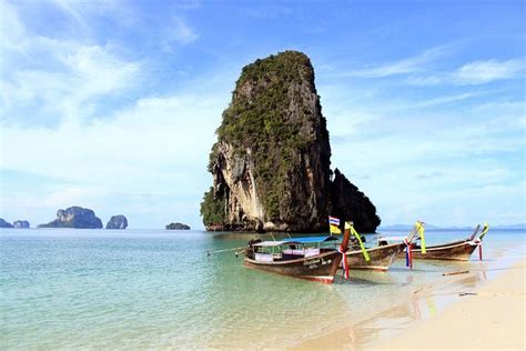 Phra Nang Beach In Railay Krabi Thailand Thailand Honeymoon Krabi