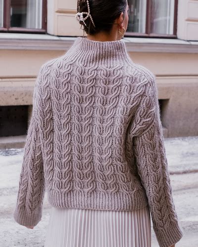 Ravelry Wishbone Sweater Pattern By Veronika Lindberg