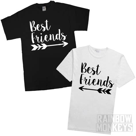 Best Friends Kids Childrens Toddlers Matching T Shirts By Rmonkeys