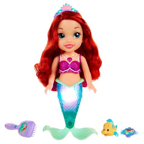 Disney Princess Colors Of The Sea Ariel Doll Amazonca Toys And Games