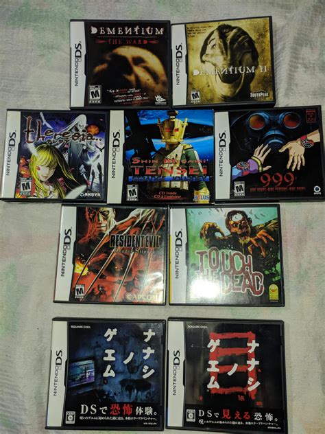 Mi DS horror games collection : NintendoDS