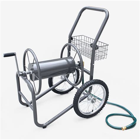 Shop Liberty Garden Products Steel 300 Ft Cart Hose Reel At