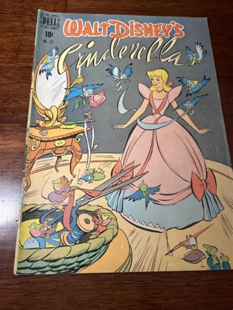 Four Color 272 Walt Disneys Cinderella Golden Age Dell Comic 1950