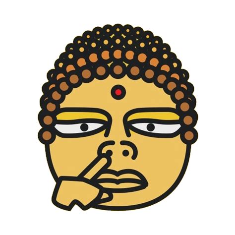 Gautama Buddha Cartoon - Buddha head material material heap png download - 556*556 - Free ...