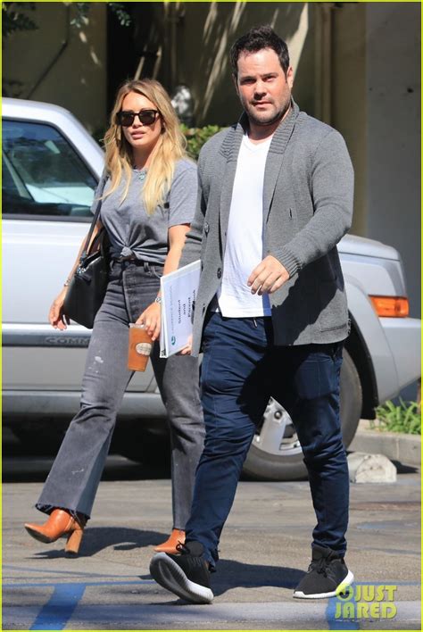 Hilary Duff Reunites With Ex Husband Mike Comrie For Lunch Photo