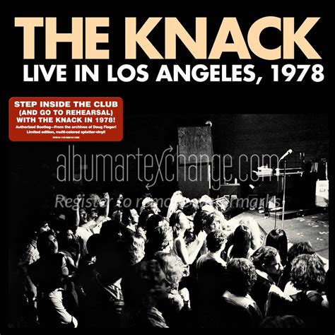 Album Art Exchange The Knack Live In Los Angeles With Sticker 10